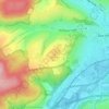 Tageberg topographic map, elevation, terrain