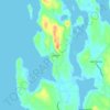 Lumpo topographic map, elevation, terrain