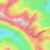 Pic d'Anéou topographic map, elevation, terrain