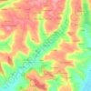 Lombréré topographic map, elevation, terrain