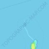 King Island topographic map, elevation, terrain