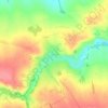 Ореховка topographic map, elevation, terrain
