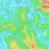 Imelda topographic map, elevation, terrain