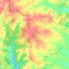 Scotsdale topographic map, elevation, terrain
