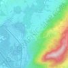 Gastein topographic map, elevation, terrain