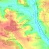 Waldhäuslein topographic map, elevation, terrain