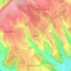 Speen topographic map, elevation, terrain