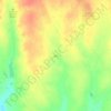 Boz topographic map, elevation, terrain