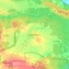 Kaltenbrunn topographic map, elevation, terrain