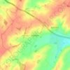 Keyston topographic map, elevation, terrain