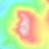 Lautaro Peak topographic map, elevation, terrain