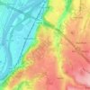 Rabosée topographic map, elevation, terrain