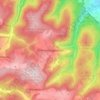 Wittmannsgereuth topographic map, elevation, terrain