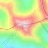 Cerro del Bolsón topographic map, elevation, terrain