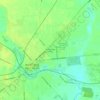 Washington Oaks topographic map, elevation, terrain