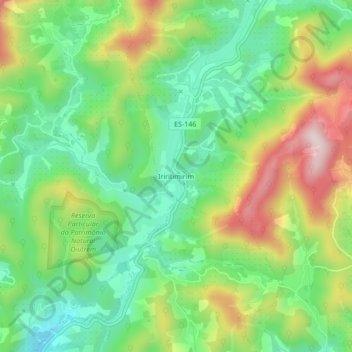 Iriritimirim topographic map, elevation, terrain