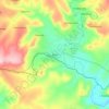 Alice topographic map, elevation, terrain