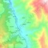 Lapu topographic map, elevation, terrain