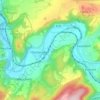Breternitz topographic map, elevation, terrain