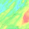 Little Bow topographic map, elevation, terrain
