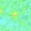 Destel topographic map, elevation, terrain