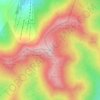 Pico del Lobo topographic map, elevation, terrain
