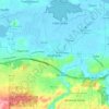 Vega Baja topographic map, elevation, terrain
