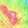 Santo Ovídio topographic map, elevation, terrain