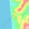 Сапун-Гора topographic map, elevation, terrain