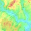 Roche topographic map, elevation, terrain