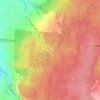 Кзыл-Юлское лесничество topographic map, elevation, terrain