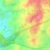 Binyamin topographic map, elevation, terrain