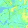 Nallur topographic map, elevation, terrain