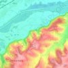 Schaumburg topographic map, elevation, terrain