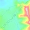 Puntas topographic map, elevation, terrain