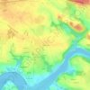 Belle Vue topographic map, elevation, terrain