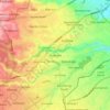 Ruaraka topographic map, elevation, terrain
