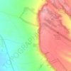 Vitales topographic map, elevation, terrain