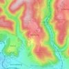 Neufang topographic map, elevation, terrain
