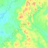 La Gallineta topographic map, elevation, terrain