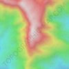 Mount Silay topographic map, elevation, terrain