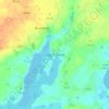 Lady's Island topographic map, elevation, terrain