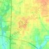 Lake Ida Heights topographic map, elevation, terrain