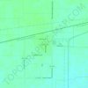 Blessing topographic map, elevation, terrain