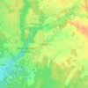 Belsen topographic map, elevation, terrain