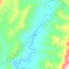 Yacunda topographic map, elevation, terrain