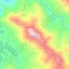 Cerro Avispa topographic map, elevation, terrain