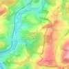 Ritzenberg topographic map, elevation, terrain