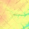 Червоное topographic map, elevation, terrain