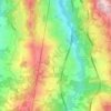 Sparvo topographic map, elevation, terrain